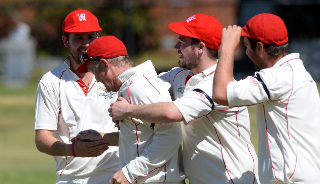 Matthew Leach stars as Williamstown Congs roll Bellbridge in the Williamstown and District Cricket Association